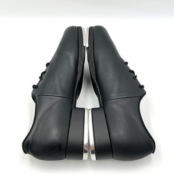 Bloch Adult S0321L Sync Black Leather Lace Up Jazz Tap Dance Shoes Size 6 New‎ - Picture 8 of 12
